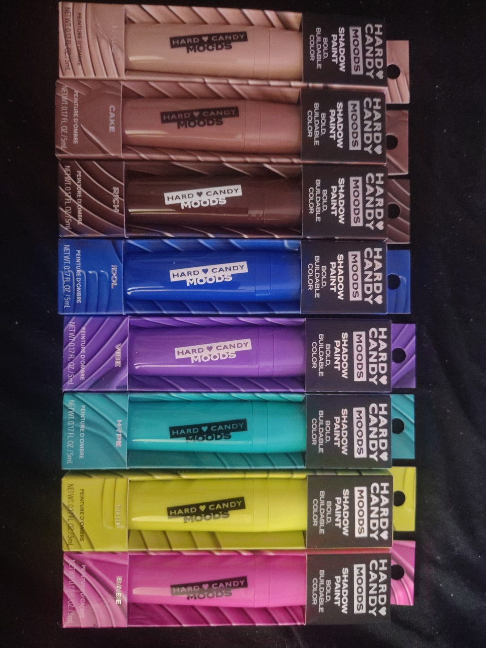 Hard Candy Moods Bright Color Shadow Paints - Multi Shades
